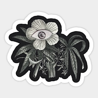 Eye Flower Sticker